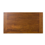 Bureau en peuplier et acacia marron galet avec base en métal industriel, 3 tiroirs et tablette à clavier rabattable – Simple
