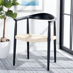 SAFAVIEH Besse Foc Twist Accent Chair - 24.8  W x 18.9  L x 30.7  H - 25Wx19Dx31H