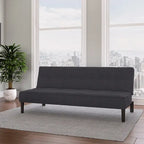 CorLiving Convertible Futon Sofa Bed with Textured Mattress