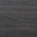 Commode à 6 tiroirs en cannage de rotin noir / blanc blanchi / noyer / chêne / noir vieilli avec poignées dorées – Simple